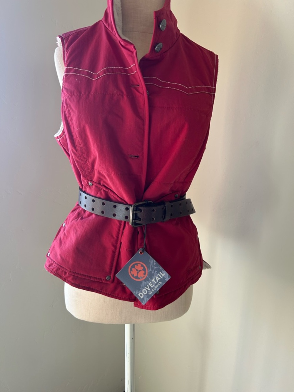 Dovetail Double Pronged Work Belt